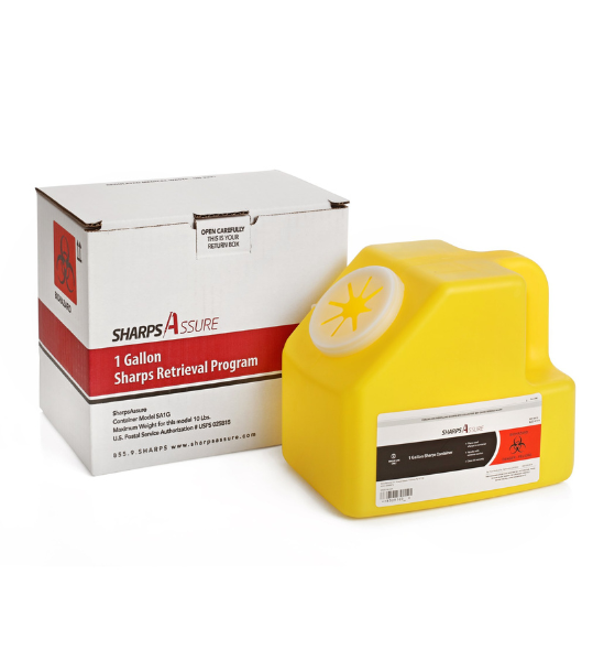 1 Gallon Trace Chemo Sharps Retrieval Program