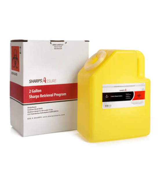 2 Gallon Trace Chemo Sharps Retrieval Program