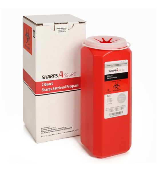 2 Quart Sharps Retrieval Program