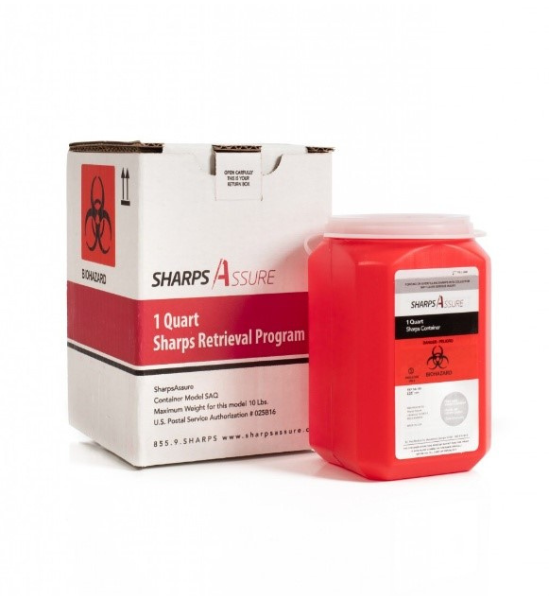 1 Quart Sharps Retrieval Program